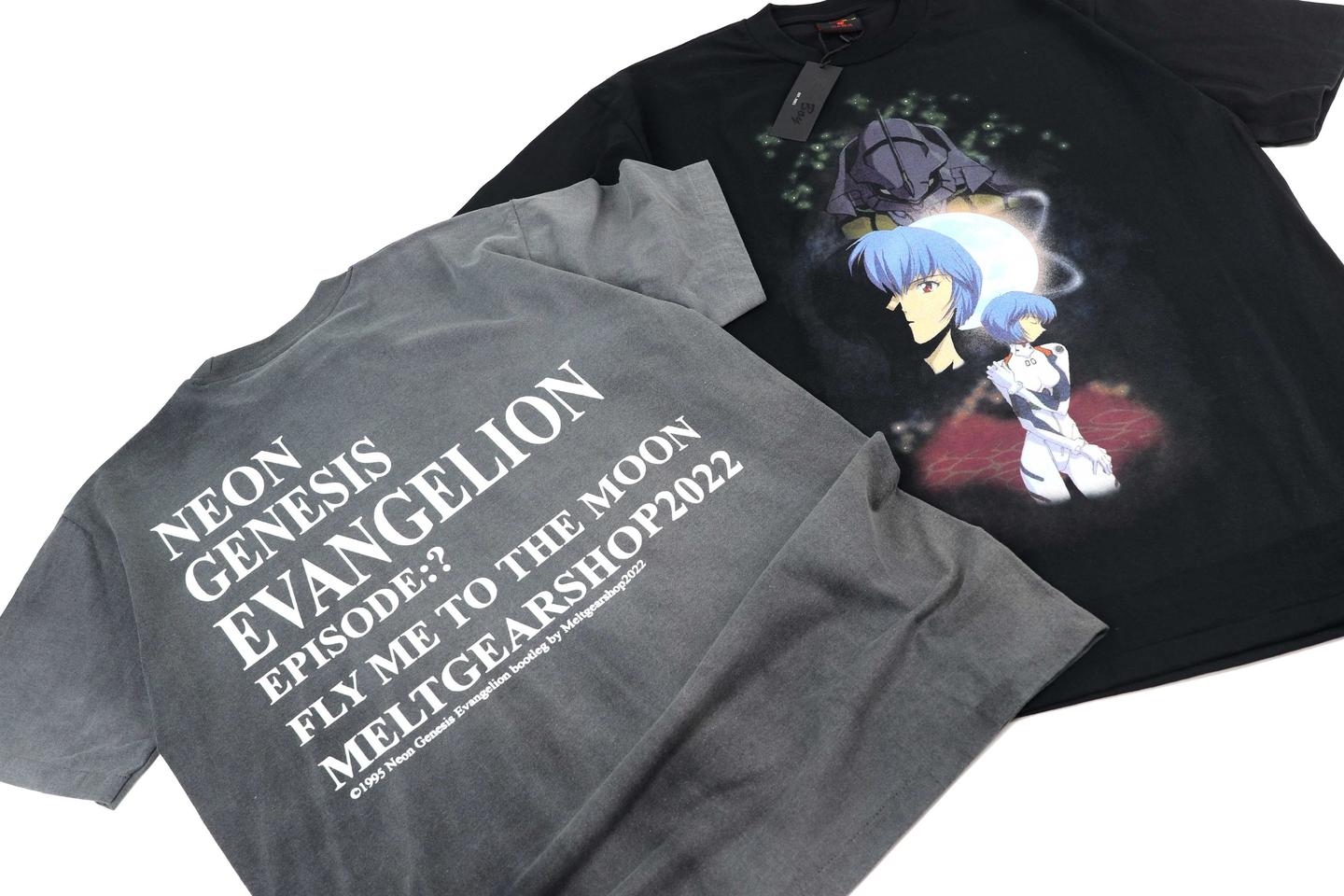 NGE (fly me to the moon) bootleg by Meltgearshop 2022 Color: Black,Fade